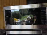 stainless steel Panasonic commercial style microwave