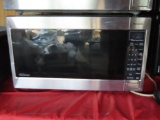 stainless steel Panasonic commercial style microwave
