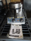 Carnival King, model number 382WSM11, commercial style standard waffle maker.