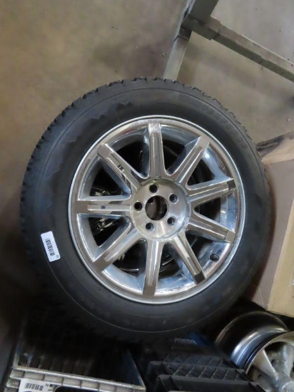 18 inch Firestone winterforce tires on Chrysler 300 chrome rims