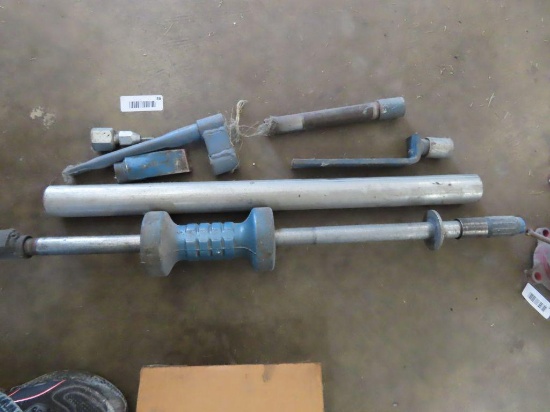 heavy duty slide hammer with accessories