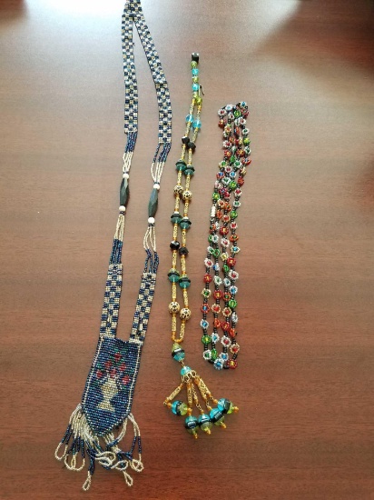 decorative beaded necklaces