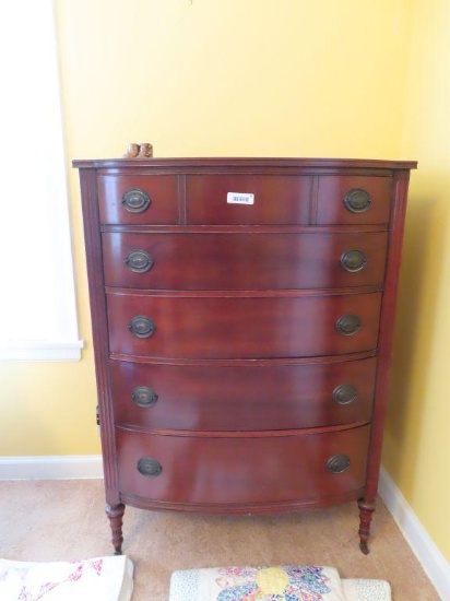 mahogany chest of drawers on second floor. bring help for removal.