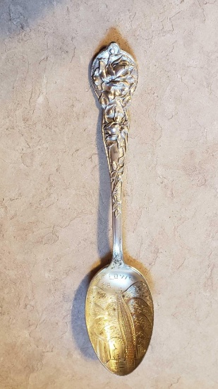 Sterling souvenir spoon Mt Lowe R.R.