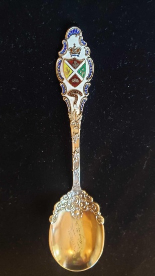 souvenir spoon Montreal Canada August 24...`96 Marked 925 Sterling and Cochenthaler