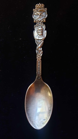 Sterling souvenir spoon Illinois