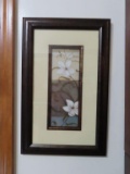 floral framed print