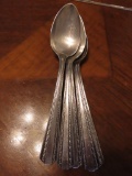 five American Silver Company spoons