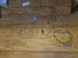 variety of costume jewelry necklaces