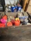 spray paints, WD-40 gear oil, and Etc