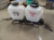 pair of backpack sprayers
