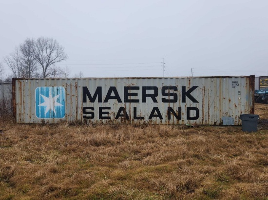 2001 Maersk shipping container