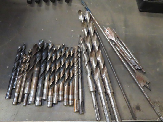 lot of drill bits