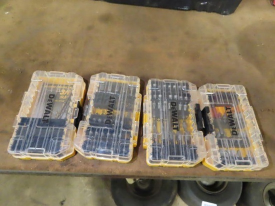 DeWalt cases with bits.