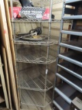 stainless steel adjustable corner wire rack