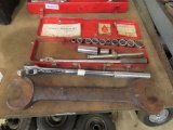 3/4 inch breaker bar. SK 1/2 Inch breaker bar and sockets