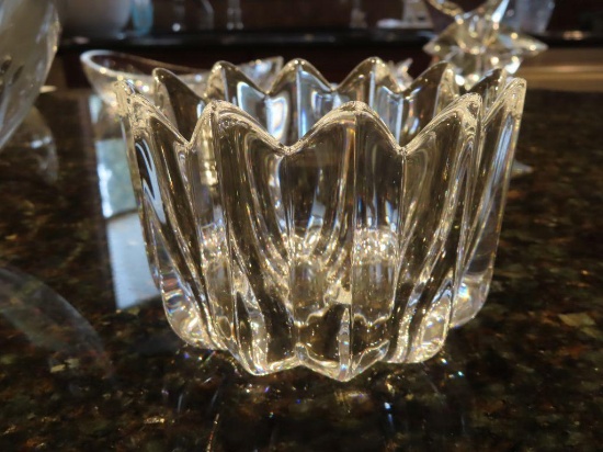 Orrefors crystal candy dish