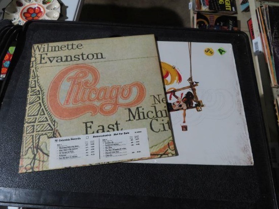 (2) Chicago 33 record albums