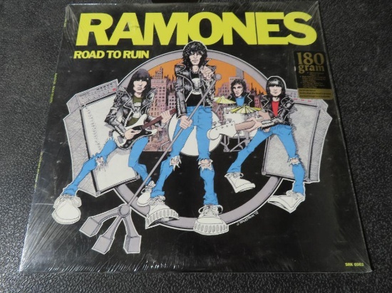 Ramones road to run 33 record album, unopened