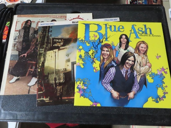 (3) Blue Ash 33 record albums, all three have signatures