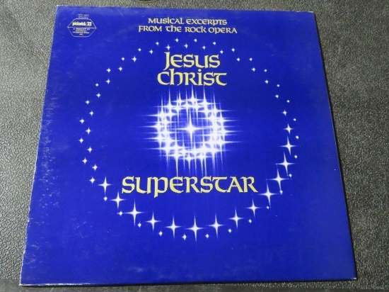 Jesus Christ Superstar musical excerpts from the rock opera 33 record album