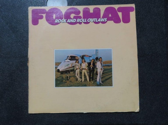 Foghat...Rock and Roll Outlaws 33 record album