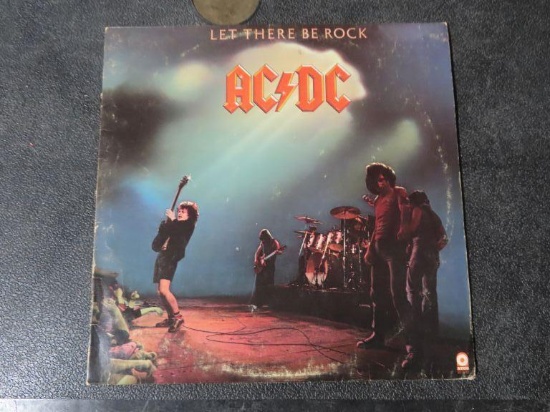AC/DC Let There be Rock 33 record album