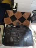 assorted purses