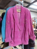 Atlantic Beach leather jacket size large and Bob Mackey leather jacket...size 1X