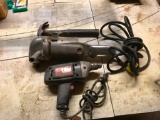 TWO ELECTRIC DRILLS