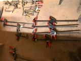 SEVEN PITTSBURGH BAR CLAMPS