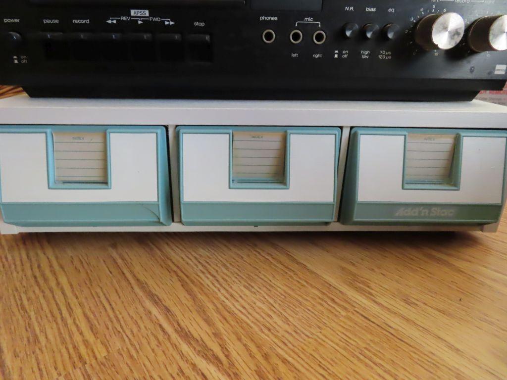 Platine Cassette Sharp RT-1122 - À Réparer / Pour Pièces - Vintage Japon