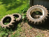 (4) TRACTOR TIRES, DRY ROT