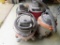 Lot of four shop vacs