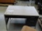Metal desk with metal top