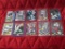 10 assorted football cards