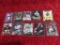 10 Assorted football cards