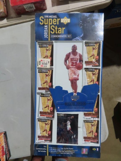 1998 Michael Jordan Superstar commemorative set, unopened, factory sealed