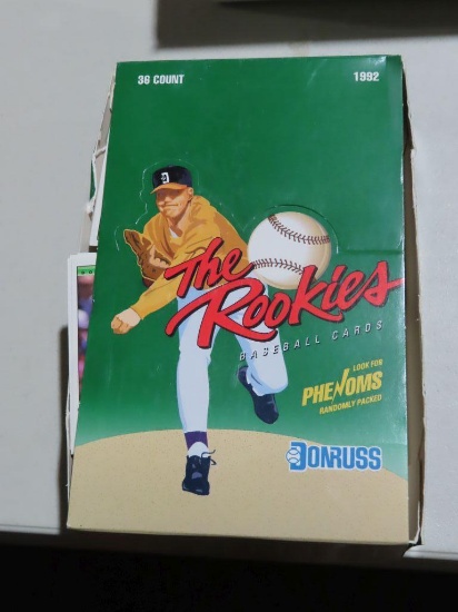 1992 Leaf Donruss the rookies baseball cards