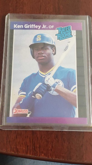 1989 Donruss Ken Griffey Jr rated rookie card