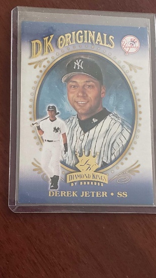 2002 Diamond Kings Originals by Donruss Derek Jeter card
