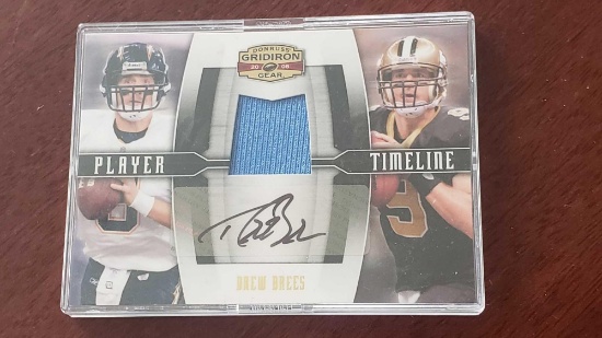 2008 Donruss Gridiron Gear Drew Brees card