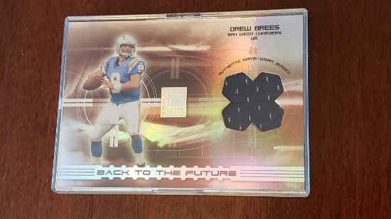 2003 Donruss Elite Back to the Future Drew Brees card 241 of 250