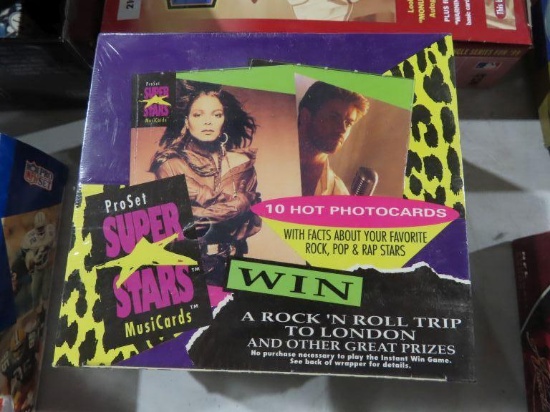 Pro Set Superstars music card set