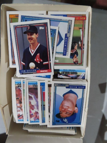 1992 Topps baseball cards