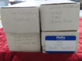 Lot four boxes of assorted cards