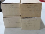 Lot four boxes of assorted cards