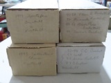 Lot four boxes of assorted cards