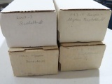 Lot four boxes of assorted cards