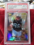PSA graded 2000 Collectors Edge Supreme Anthony Becht rookie foil update 1 of 2000 card number U173
